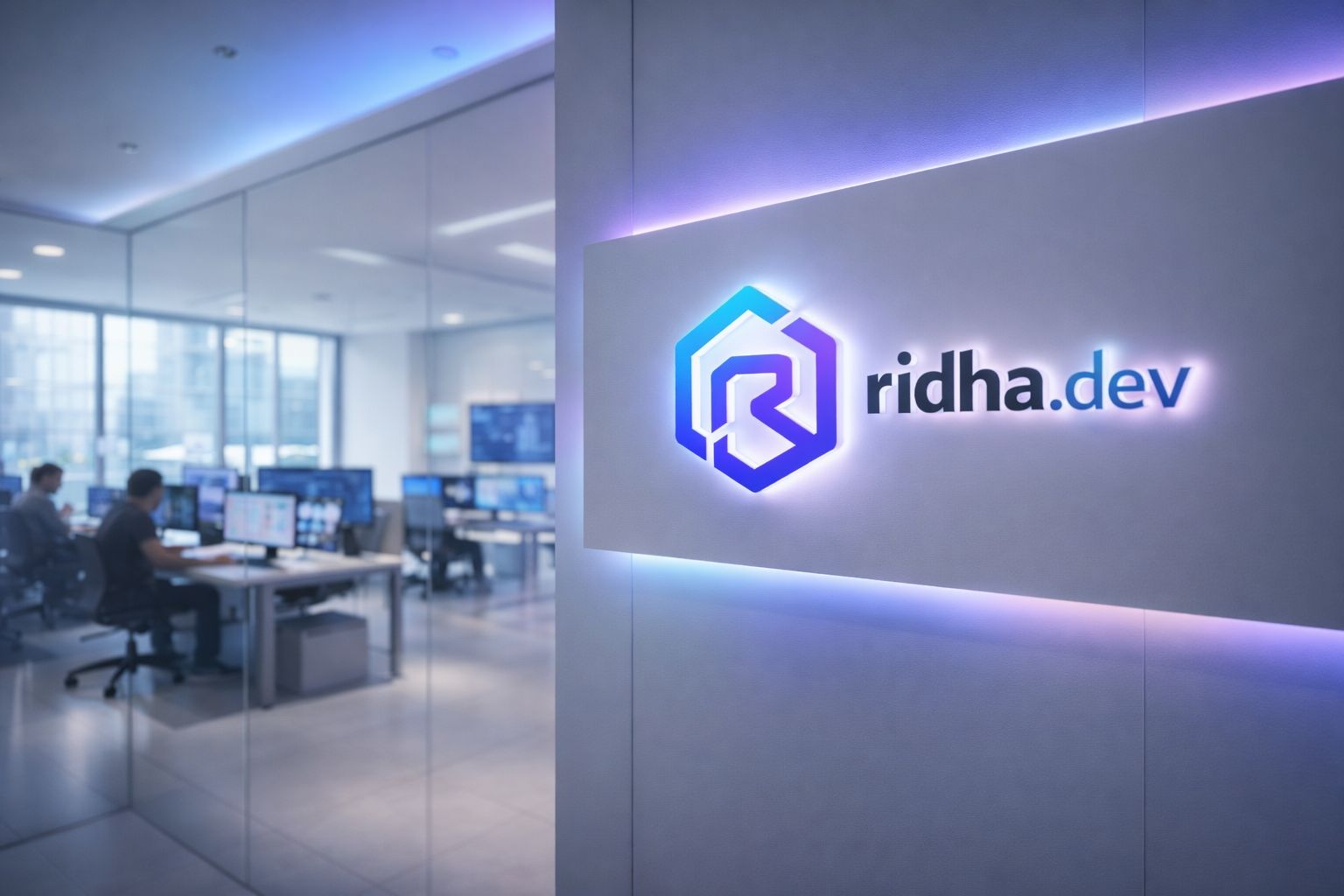 Our team working on digital solutions